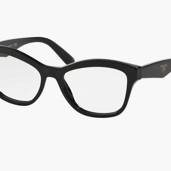 NWOT Prada PR29RV Eyeglass Frames 1AB1O1-54 - Black PR29RV-1AB1O1-54 - Picture 2 of 6